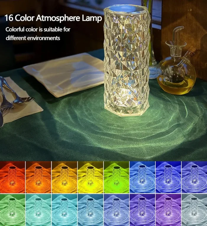Rose Diamond Table Lamp - Image 5