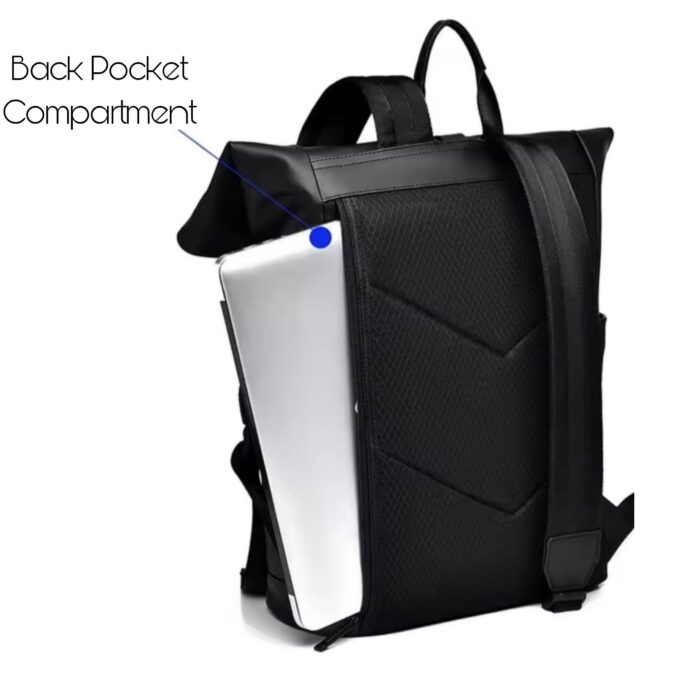 UrbanTech Roll-Top Backpack - Image 6