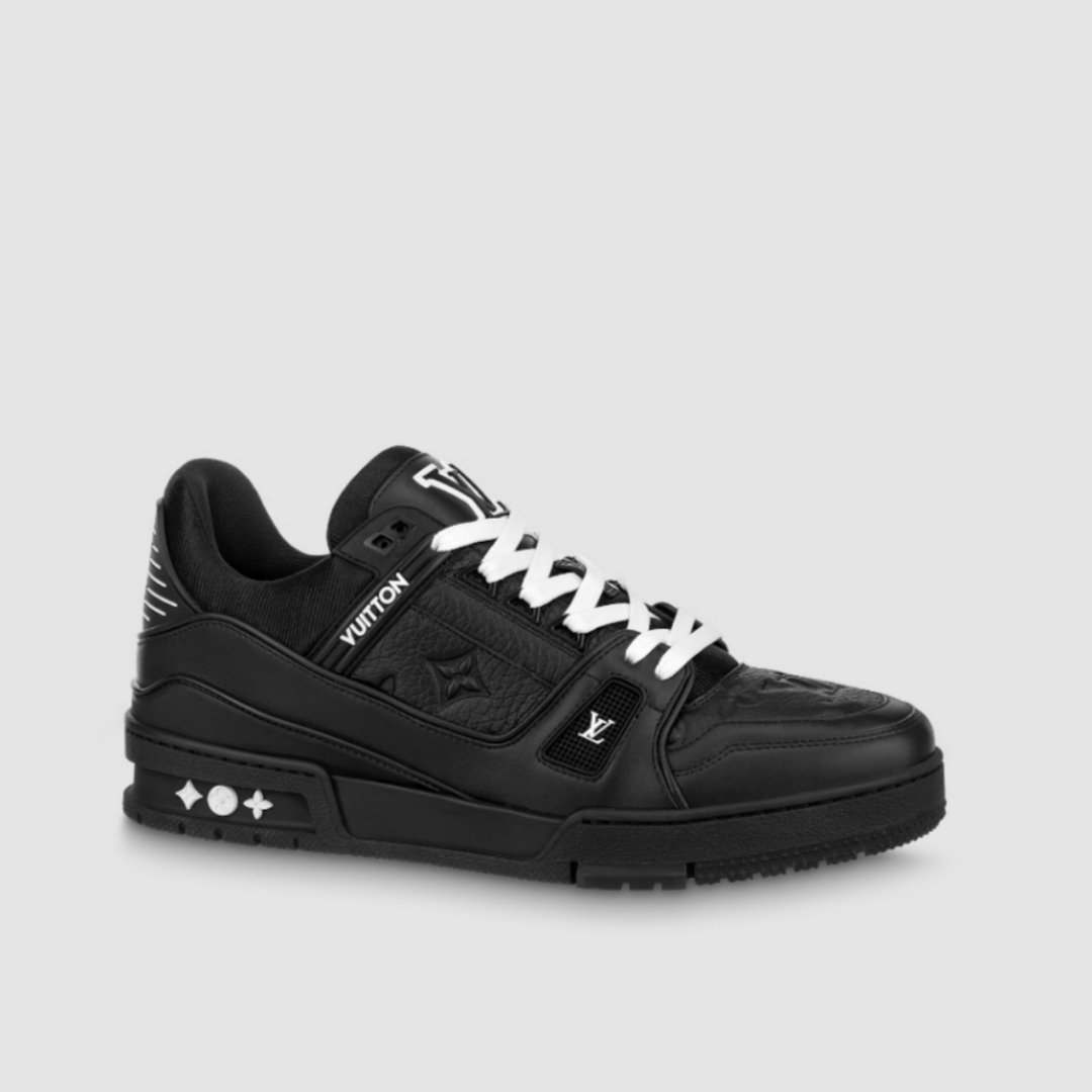 LV Trainer Sneaker Black