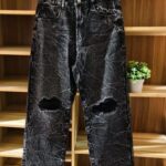 Grunge Denim Pants