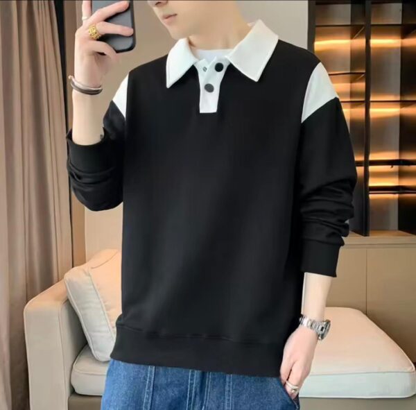 Ryday Long Sleeve Polo Sweatshirt