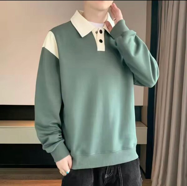 Ryday Long Sleeve Polo Sweatshirt